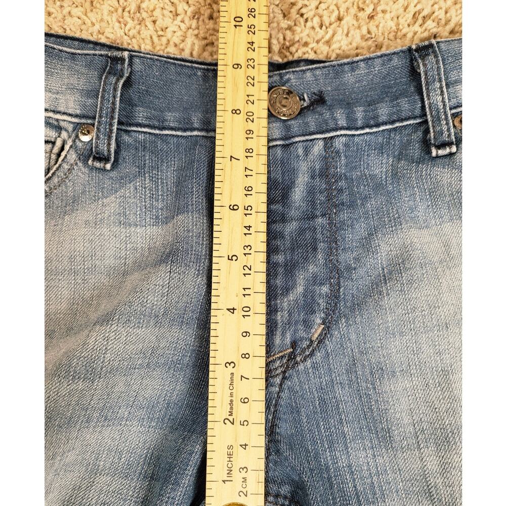Vintage Express Jeans Eva Boot Cut Sz 10R Embellished Rhinestones Y2K Western - Picture 7 of 11